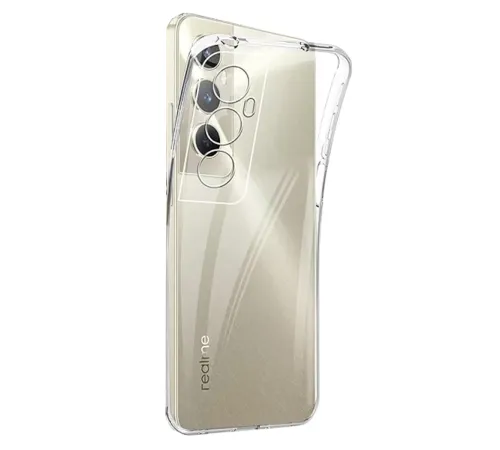 Realme C65 Kılıf Lüx Şeffaf Silikon