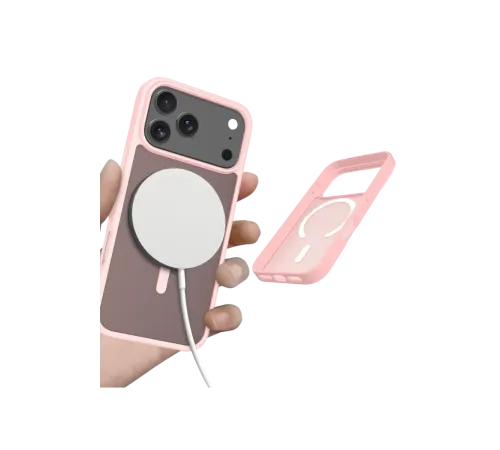 Apple iPhone 17 Pro Max Jota Magsafe Kapak - Pudra
