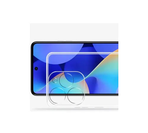 Tecno Spark Go 2024 Kılıf Lüx Şeffaf Silikon