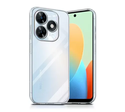 Tecno Spark Go 2024 Kılıf Lüx Şeffaf Silikon