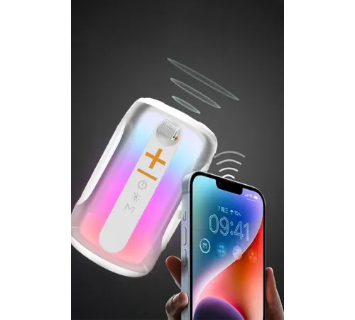 Pluse 8 RGB Kablosuz Hoparlör - Siyah