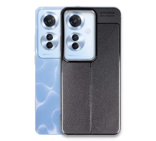 Reno 11F Kılıf Auto Focus Kapak - Siyah