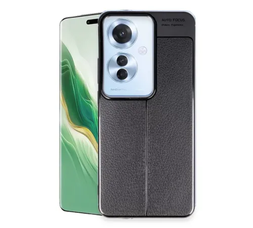 Reno 11F Kılıf Auto Focus Kapak - Siyah