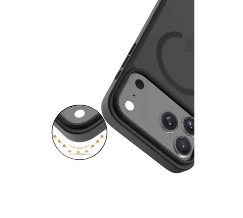 Apple iPhone 17 Pro Max Jota Magsafe Kapak - Siyah