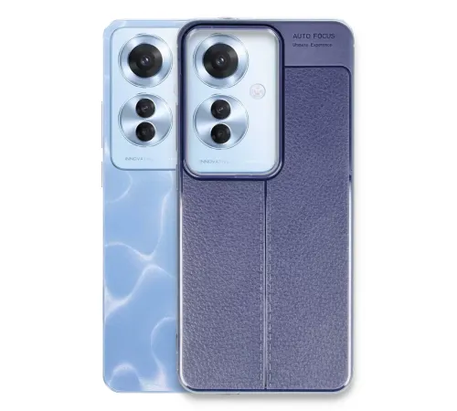 Reno 11F Kılıf Auto Focus Kapak - Lacivert