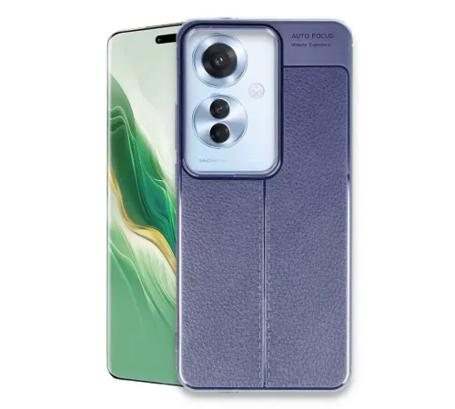 Reno 11F Kılıf Auto Focus Kapak - Lacivert