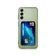 Samsung Galaxy M15 Kılıf Kart Şeffaf Silikon - Şeffaf