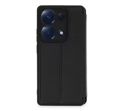 Xiaomi Redmi Note 13 Pro 4G Kılıf Flip Cover - Siyah