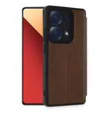 Xiaomi Redmi Note 13 Pro 4G Kılıf Flip Cover - Taba