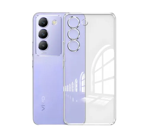 Vivo V30 Lite 4G Kılıf Lüx Şeffaf Silikon