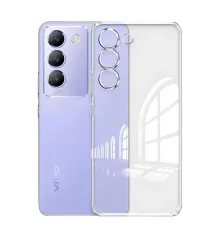 Vivo V30 Lite 4G Kılıf Lüx Şeffaf Silikon