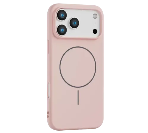 Apple iPhone 17 Pro Max Jully Magsafe Kapak - Pudra
