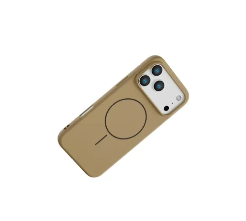 Apple iPhone 17 Pro Max Jully Magsafe Kapak - Çöl Titanyum
