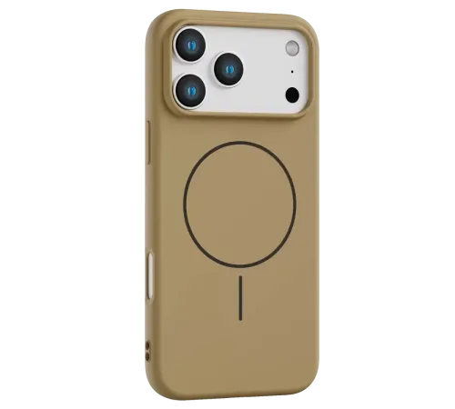 Apple iPhone 17 Pro Max Jully Magsafe Kapak - Çöl Titanyum