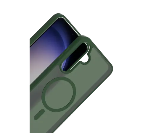Samsung Galaxy A26 Jota Magsafe Kapak - Koyu Yeşil