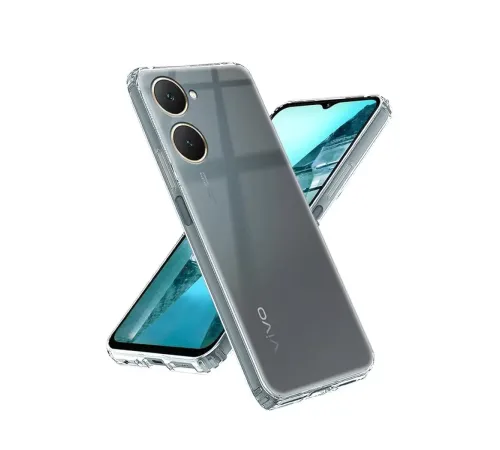 Vivo Y18 Kılıf Lüx Şeffaf Silikon