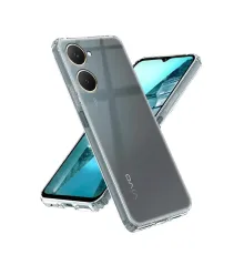 Vivo Y18 Kılıf Lüx Şeffaf Silikon