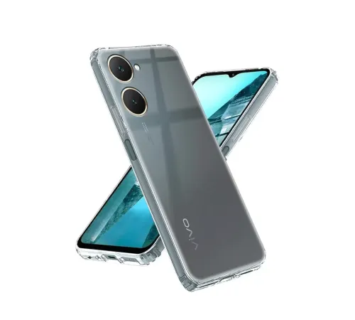 Vivo Y18 Kılıf Lüx Şeffaf Silikon