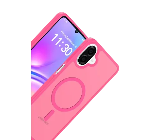 Samsung Galaxy A07 4G Jota Magsafe Kapak - Rose