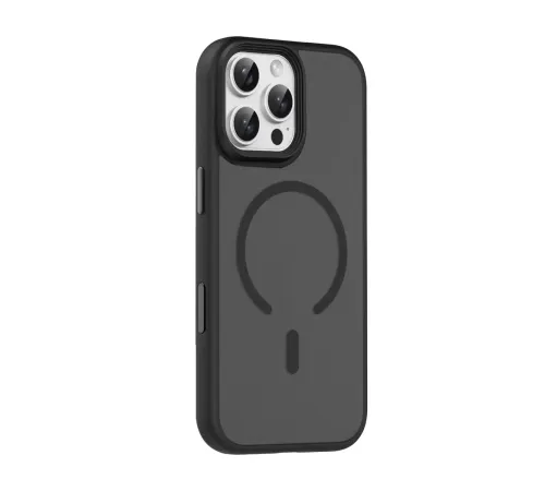 Apple iPhone 16 Pro Max Megane Magsafe Kapak - Siyah