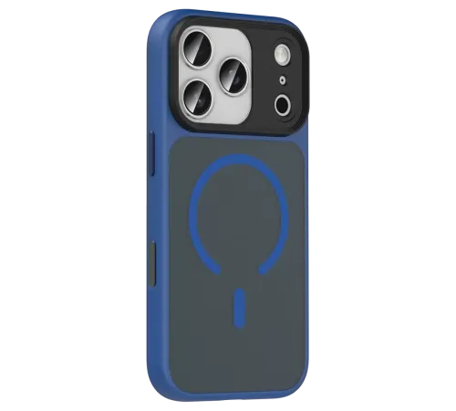 Apple iPhone 17 Pro Megane Magsafe Kapak - Lacivert