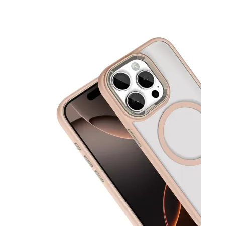 Apple iPhone 15 Pro Max Terea Magsafe Kapak - Gold
