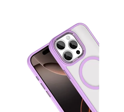 Apple iPhone 15 Pro Max Terea Magsafe Kapak - Lila