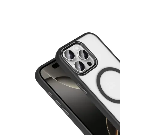 Apple iPhone 15 Pro Max Terea Magsafe Kapak - Siyah