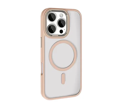 Apple iPhone 16 Pro Max Terea Magsafe Kapak - Gold