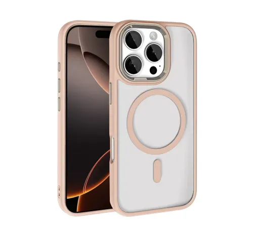 Apple iPhone 16 Pro Max Terea Magsafe Kapak - Gold