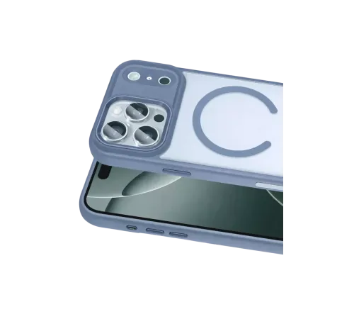 Apple iPhone 17 Pro Max Terea Magsafe Kapak - Açık Mavi