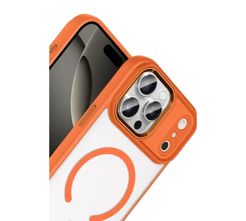 Apple iPhone 17 Pro Max Terea Magsafe Kapak - Turuncu