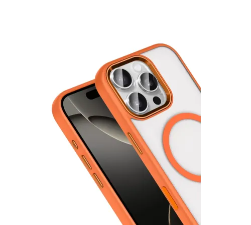 Apple iPhone 16 Pro Max Terea Magsafe Kapak - Turuncu