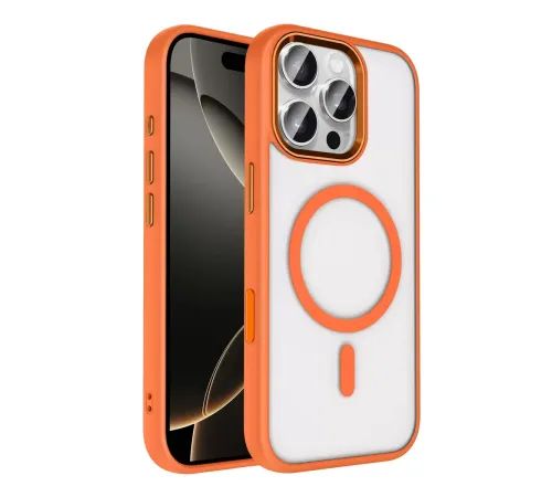 Apple iPhone 16 Pro Max Terea Magsafe Kapak - Turuncu