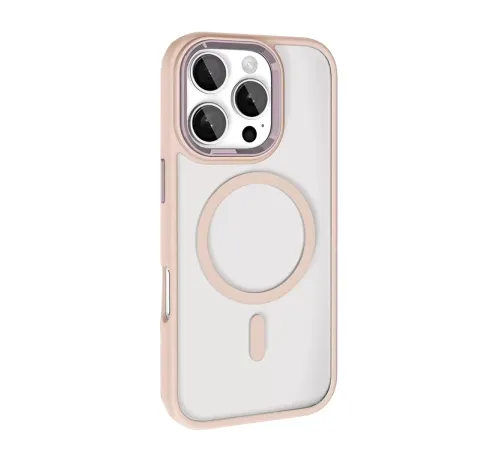 Apple iPhone 16 Pro Max Terea Magsafe Kapak - Pembe
