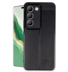 Vivo V30 Lite 4G Kılıf Auto Focus Kapak - Siyah