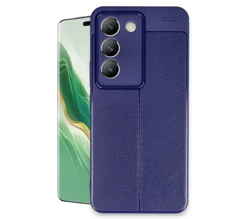Vivo V30 Lite 4G Kılıf Auto Focus Kapak - Lacivert