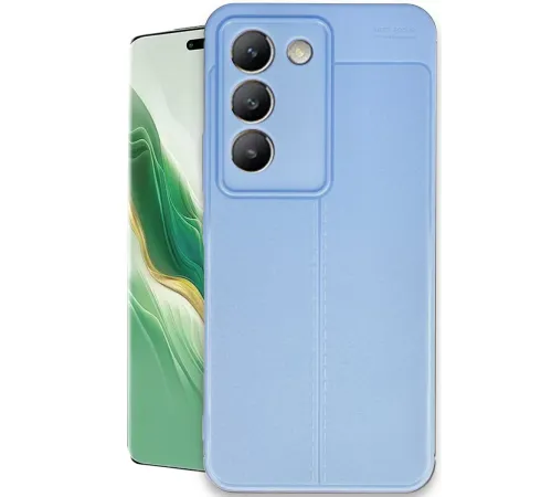 Vivo V30 Lite 4G Kılıf Auto Focus Kapak - Mavi