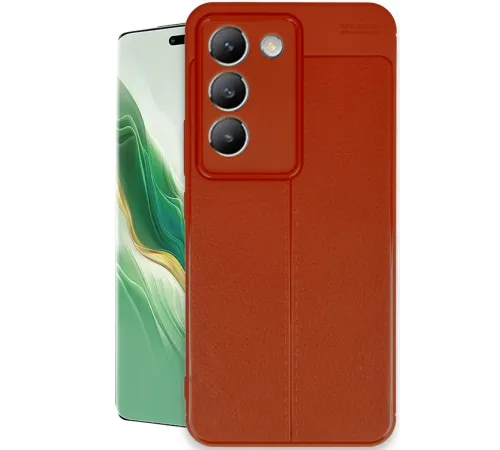 Vivo V30 Lite 4G Kılıf Auto Focus Kapak - Kırmızı