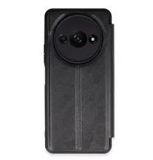 Xiaomi Redmi A3 4G Kılıf Flip Cover - Siyah