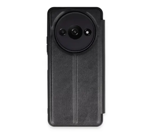 Xiaomi Redmi A3 4G Kılıf Flip Cover - Siyah