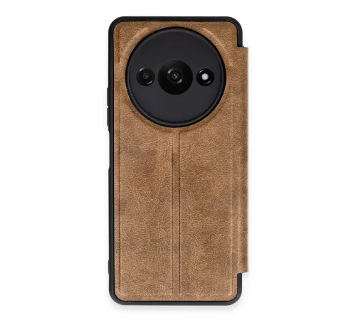 Xiaomi Redmi A3 4G Kılıf Flip Cover - Taba