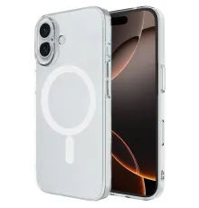 Apple iPhone 16 Plus Kılıf Magneticsafe Şeffaf Silikon - Şeffaf
