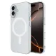 Apple iPhone 16 Plus Kılıf Magneticsafe Şeffaf Silikon - Şeffaf