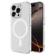 Apple iPhone 16 Pro Kılıf Magneticsafe Şeffaf Silikon - Şeffaf