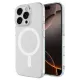 Apple iPhone 16 Pro Kılıf Magneticsafe Şeffaf Silikon - Şeffaf