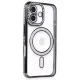 Apple iPhone 16 Kılıf Joke Simli Magneticsafe Kılıf - Siyah