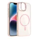 Apple iPhone 11 Remim Lensli Magsafe Standlı Kapak - Pembe