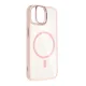 Apple iPhone 11 Remim Lensli Magsafe Standlı Kapak - Pembe