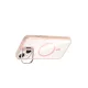 Apple iPhone 13 Remim Lensli Magsafe Standlı Kapak - Pembe